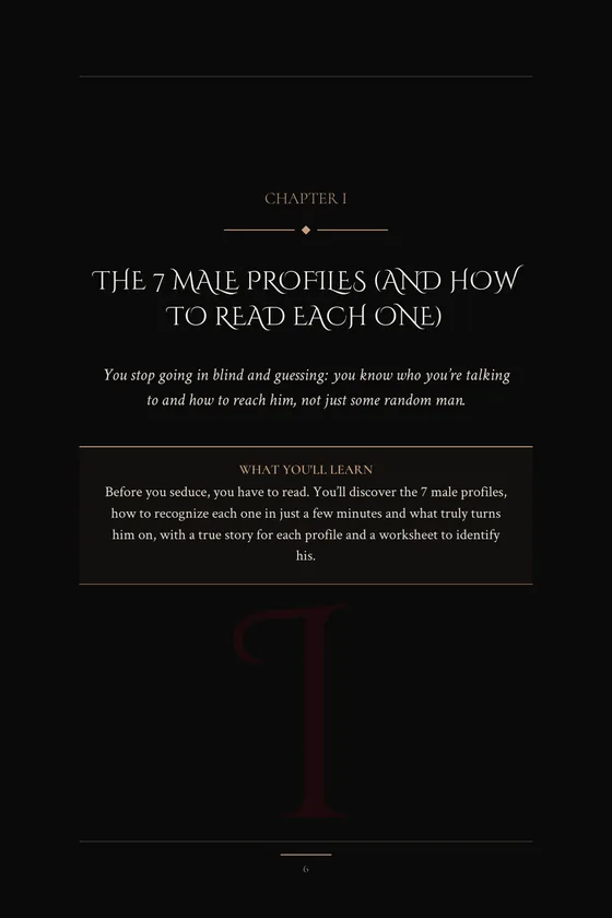 Chapter I Β· The 7 profiles