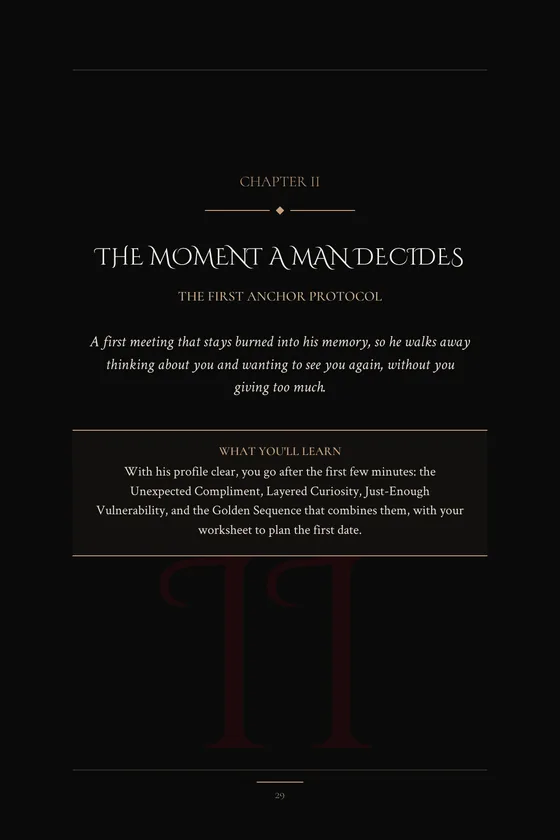 Chapter II Β· The First Anchor Protocol